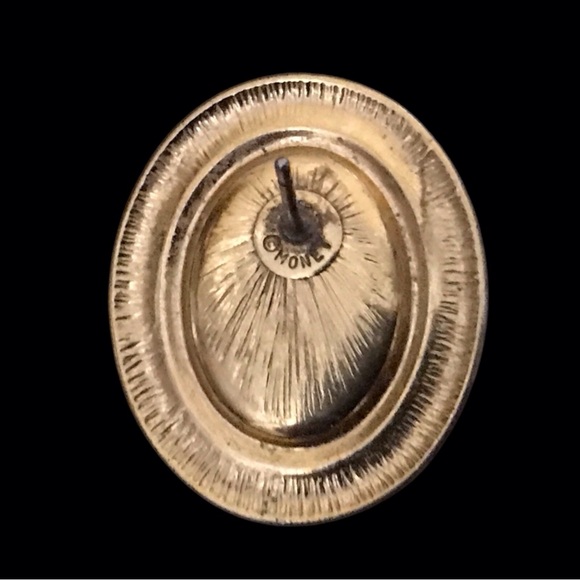 Retro MONET Meets Fabulous Purple Gem Earrings - Picture 9 of 9